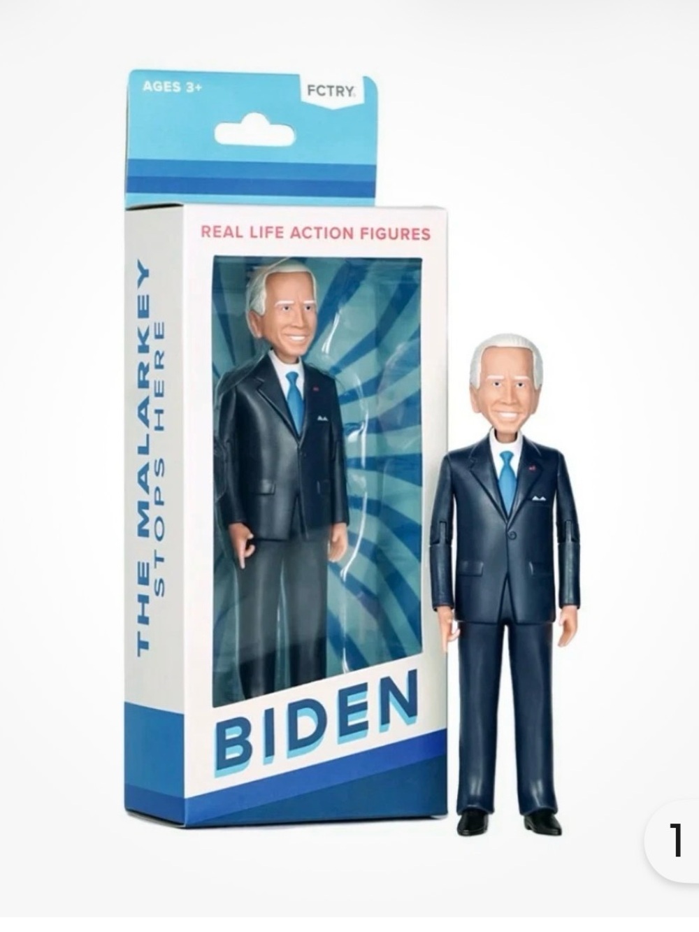 Joe Biden Real Life Action Figure Fctry